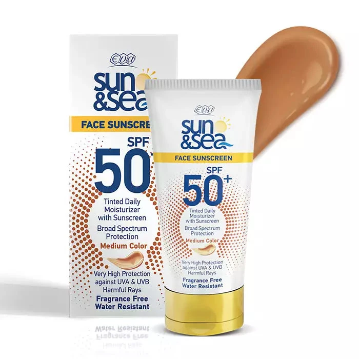 واقي شمس صن آند سي ملون SPF50+