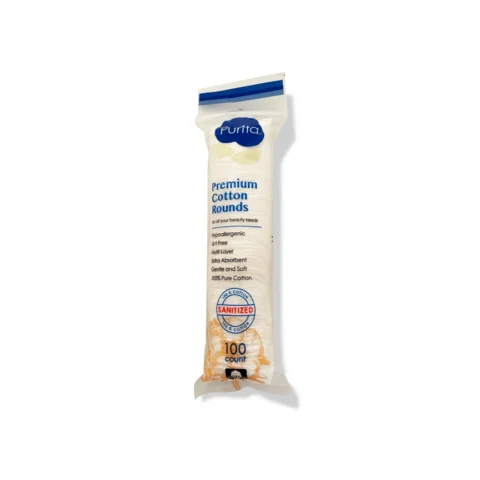 EGCotton — قطن بيوريتا دائري — ١٠٠ قطعة